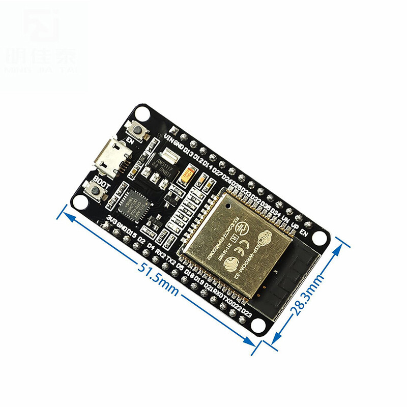 ESP32 razvojna ploča Wireless WiFi +Bluetooth-kompatibilna Dual Core CP2104 2.4GHz RF ESP32 1PC razvojna ploča