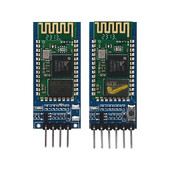 HC-05 HC-06 Master-Slave 6Pin/4Pin Anti-Reverse, Integruotas Bluetooth Serial Pass-Through Modulis, Belaidis Serialas skirtas Arduino