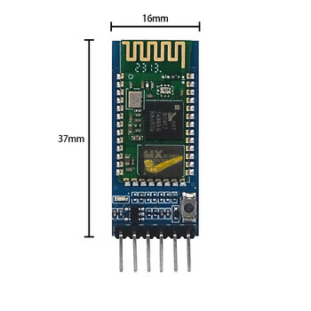 HC-05 HC-06 Master-Slave 6Pin/4Pin Anti-Reverse, Ενσωματωμένη μονάδα Bluetooth Serial Pass-Through, Ασύρματη σειρά για Arduino