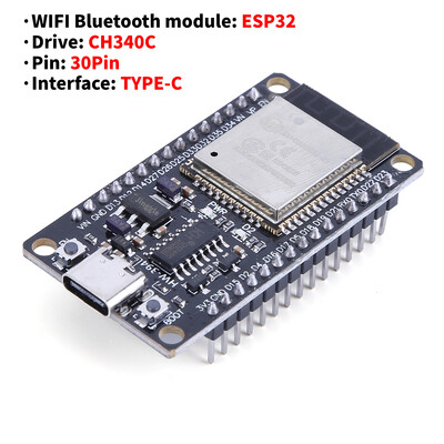 Платка за разработка ESP32 WiFi+Bluetooth ултра-ниска консумация на енергия двуядрен ESP-32S ESP32-WROOM-32D/32U ESP 32 разширителна платка