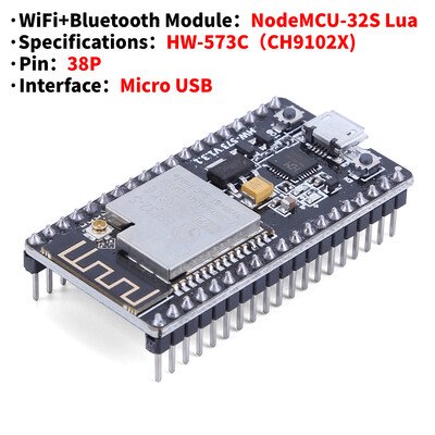 Платка за разработка ESP32 WiFi+Bluetooth ултра-ниска консумация на енергия двуядрен ESP-32S ESP32-WROOM-32D/32U ESP 32 разширителна платка