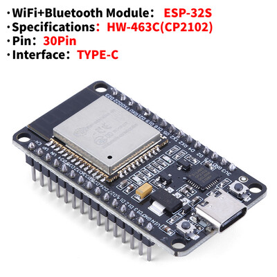 Платка за разработка ESP32 WiFi+Bluetooth ултра-ниска консумация на енергия двуядрен ESP-32S ESP32-WROOM-32D/32U ESP 32 разширителна платка