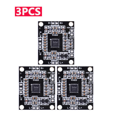 1-5 PCS HW-009 PAM8610 Стерео мини платка за усилвател на мощност 2x15W DC7V-15V Компактна платка за цифров усилвател Клас D двуканален