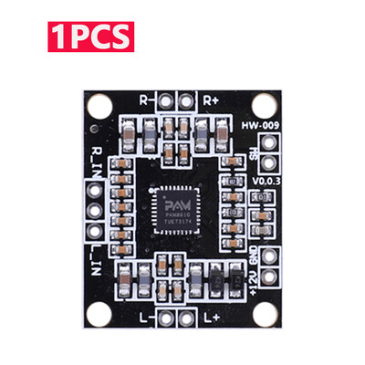 1-5 PCS HW-009 PAM8610 Стерео мини платка за усилвател на мощност 2x15W DC7V-15V Компактна платка за цифров усилвател Клас D двуканален