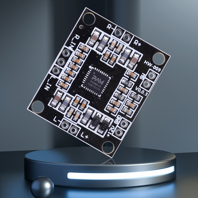 1-5 PCS HW-009 PAM8610 Стерео мини платка за усилвател на мощност 2x15W DC7V-15V Компактна платка за цифров усилвател Клас D двуканален