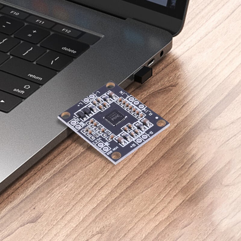 1-5 PCS HW-009 PAM8610 Стерео мини платка за усилвател на мощност 2x15W DC7V-15V Компактна платка за цифров усилвател Клас D двуканален