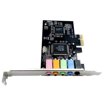 PCI-E 5.1 Κάρτα ήχου Υπολογιστής PCIE 5.1 Κανάλι 3D Ήχος 6 Κανάλια Παιχνίδια 3D Μουσική Ψηφιακή κάρτα ήχου PCI Express 5.1 CH 24bit