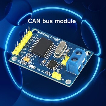 MCP2515 CAN Bus Module TJA1050 Receiver 1Mb/S SPI Interface Control Distance Protocol Long Transmission Bus Module Data CAN B5M1