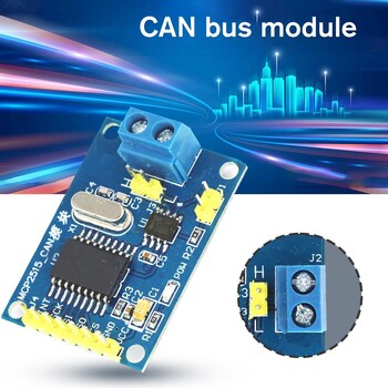 MCP2515 CAN Bus Module TJA1050 Receiver 1Mb/S SPI Interface Control Distance Protocol Long Transmission Bus Module Data CAN B5M1