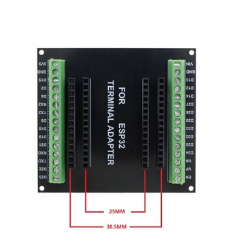 Μονάδα επέκτασης ESP32 ESP-32S CP2102 NodeMCU-32S Lua 30Pin Module GPIO ESP WROOM 32 WiFi συμβατή με Bluetooth Μονάδα χαμηλής κατανάλωσης