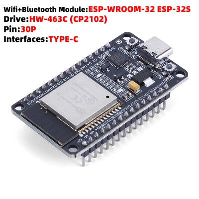 ESP32 ESP-32S ploča za proširenje CP2102 NodeMCU-32S Lua 30Pin modul GPIO ESP WROOM 32 WiFi Bluetooth-kompatibilan modul male snage
