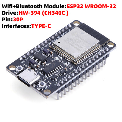 ESP32 ESP-32S ploča za proširenje CP2102 NodeMCU-32S Lua 30Pin modul GPIO ESP WROOM 32 WiFi Bluetooth-kompatibilan modul male snage