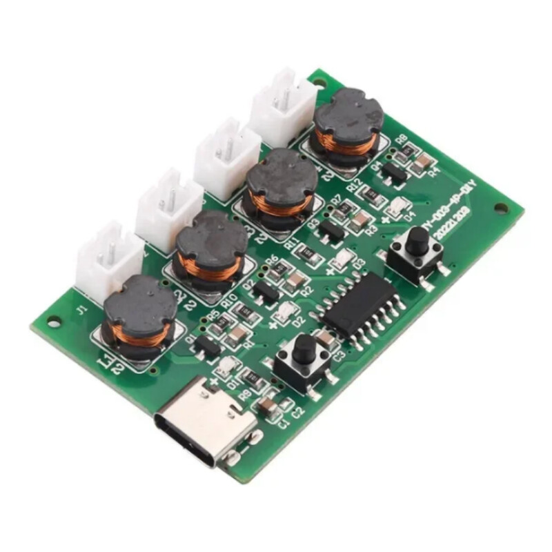 Modul ovlaživača s četiri raspršivača DIY upravljačka ploča ovlaživača Pogonska ploča raspršivača Četverosmjerna ultrazvučna pogonska ploča