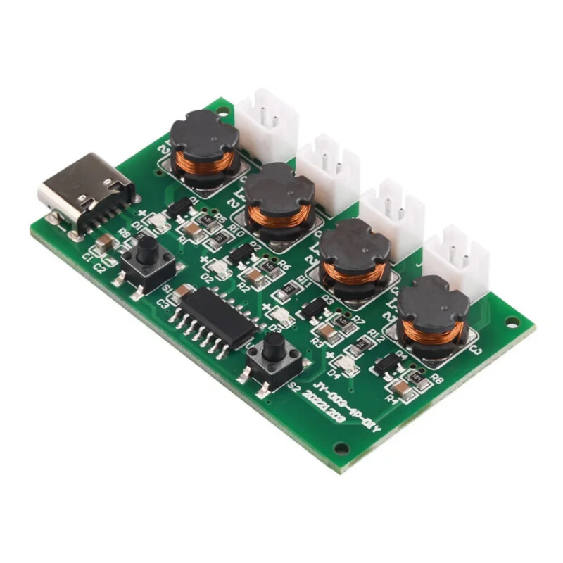 Modul ovlaživača s četiri raspršivača DIY upravljačka ploča ovlaživača Pogonska ploča raspršivača Četverosmjerna ultrazvučna pogonska ploča