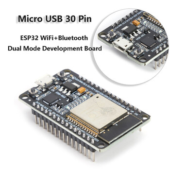 ESP32 Development Board 30Pin Module WiFi Bluetooth Ultra Low Consumption Dual Core NodeMCU-32S ESP32-WROOM-32D 32U