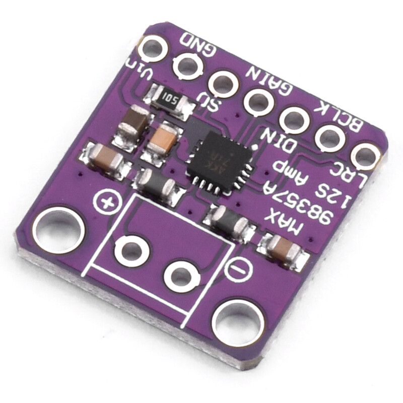 2PCS MAX98357 I2S 1.8/3.2W modul audio pojačala DC 2.5-5.5V nefiltrirana ploča za pojačalo snage klase D za Raspberry Pi Arduino