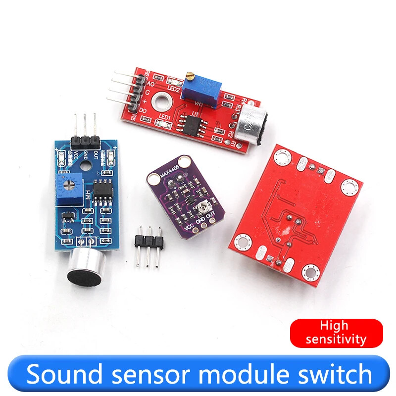 Modul senzor de sunet Comutator activat prin voce Detectare sunet Comutator fluier Amplificator microfon Modul senzor de sunet