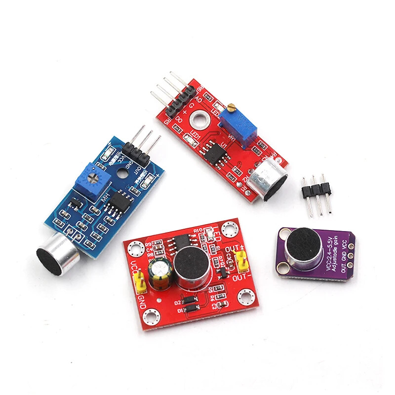 Modul senzor de sunet Comutator activat prin voce Detectare sunet Comutator fluier Amplificator microfon Modul senzor de sunet