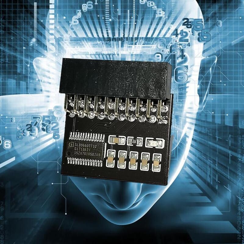 Tpm 1.2 Placă pentru modul de securitate de criptare Telecomandă TPM1.2 LPC 20 Pin plăci de bază pentru ASUS MSI ASROCK GIGABYTE Ne D5R9