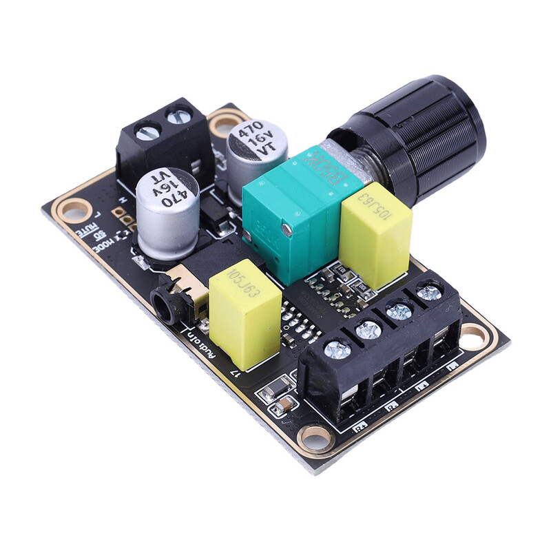 PAM8406 digitaalne toite-AMP moodul 5Wx2 kahe kanaliga heli stereovõimendusplaat DC5V klass D kõlarite helisüsteemi jaoks DIY