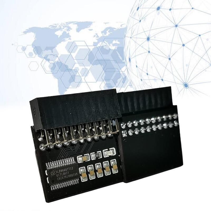 Tpm 1.2 Placă pentru modul de securitate de criptare Telecomandă TPM1.2 LPC Placă de bază cu 20 pini pentru ASUS MSI ASROCK GIGABYTE L3F2