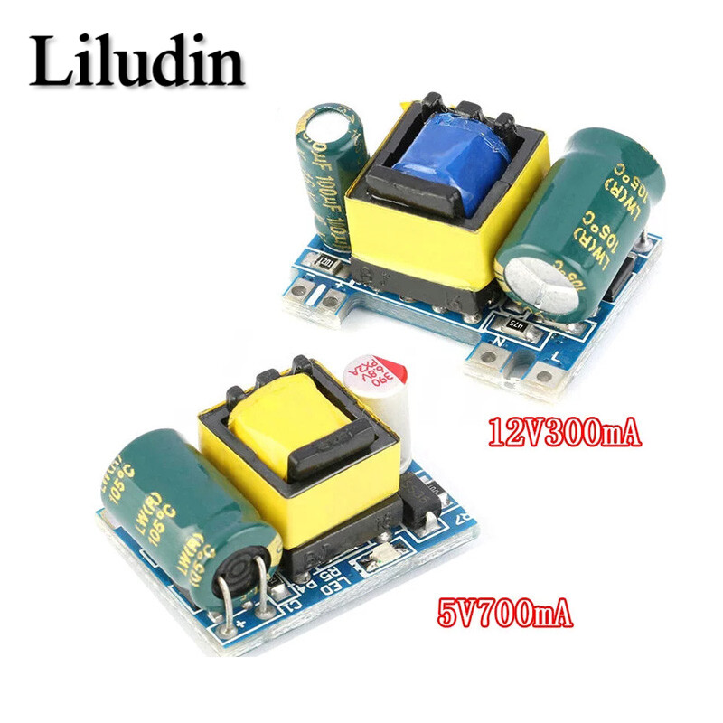 AC-DC 5V 700mA 12V 300mA 3,5W isoleeritud lülitiga toitemoodul Buck Converter Step Down moodul 220V pööre 5V/12V