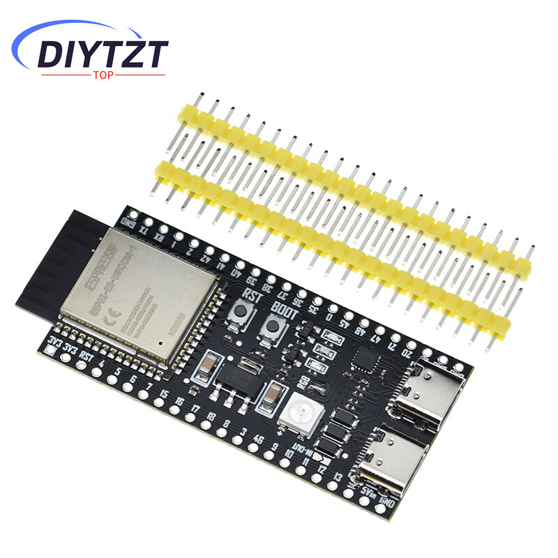 ESP32 / ESP32-S3 WiFi + Bluetooth daiktų internetas Dual Type-C plėtros plokštės pagrindinė plokštė ESP32-S3-DevKit C N16R8, skirta Arduino