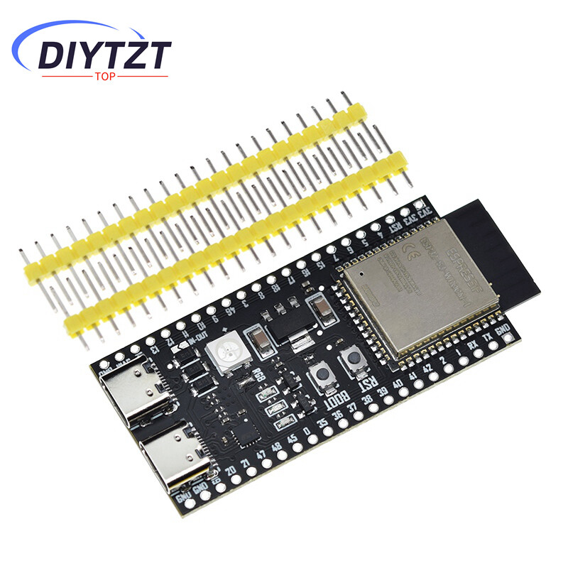 ESP32 / ESP32-S3 WiFi + Bluetooth daiktų internetas Dual Type-C plėtros plokštės pagrindinė plokštė ESP32-S3-DevKit C N16R8, skirta Arduino