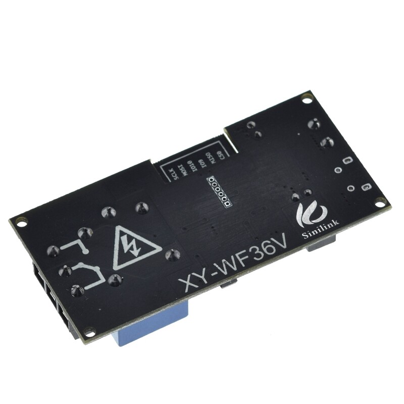 Sinilink WIFI mobiliojo telefono nuotolinio valdymo relės modulis DC6V~36V išmanusis namų telefonas APP ESP-12F XY-WF36V