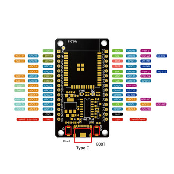 Πίνακας ανάπτυξης ESP32 Ασύρματη μονάδα WiFi Bluetooth Υπερ-χαμηλή κατανάλωση ενέργειας διπλού πυρήνα 30 ακίδων ESP32-WROOM-32S 32D ESP 32