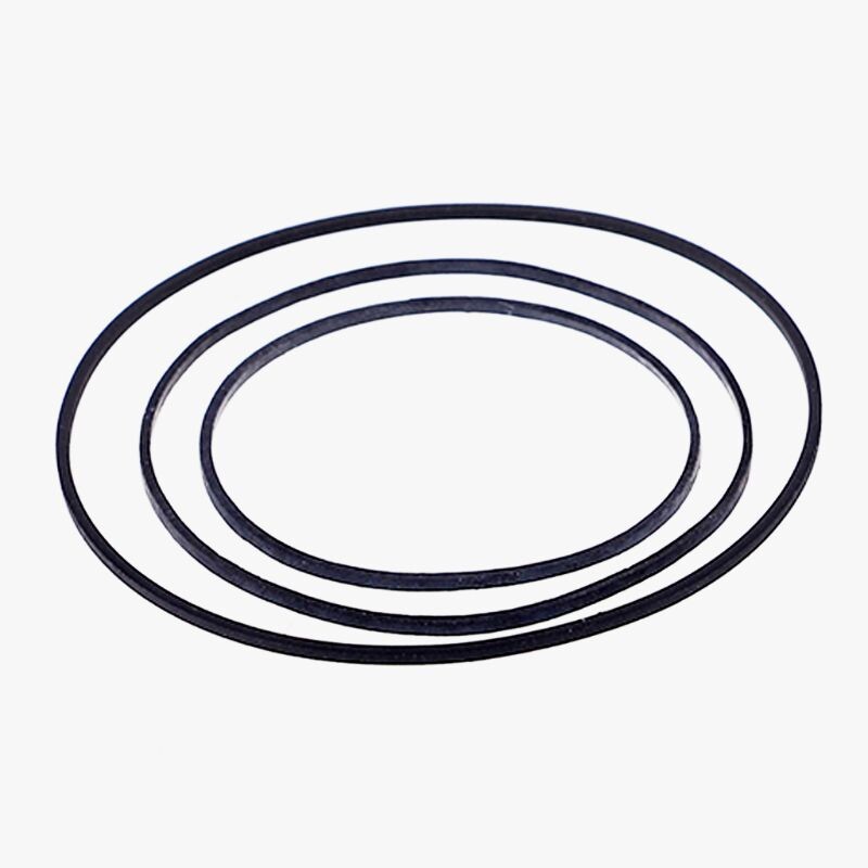 30x curele din cauciuc DVD 0,7 mm 1 mm curele pentru casetofon plat, pătrate mixte