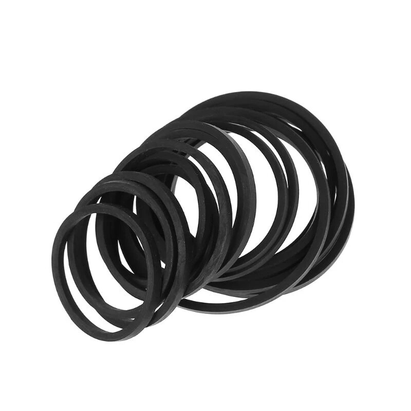 20PCS Универсален колан за миксиране на касетофонна машина Разнообразен общ квадратен гумен колан за записващи устройства Walkman DVD 1,2/1,5/2 мм