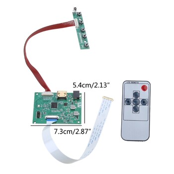 1Σετ 30PIN LCD Driver Board PCB-800807V1 1HDMI EDP for Screen Resolution 1920x1200 1920x1080 1600x900 1366x768 1280x800