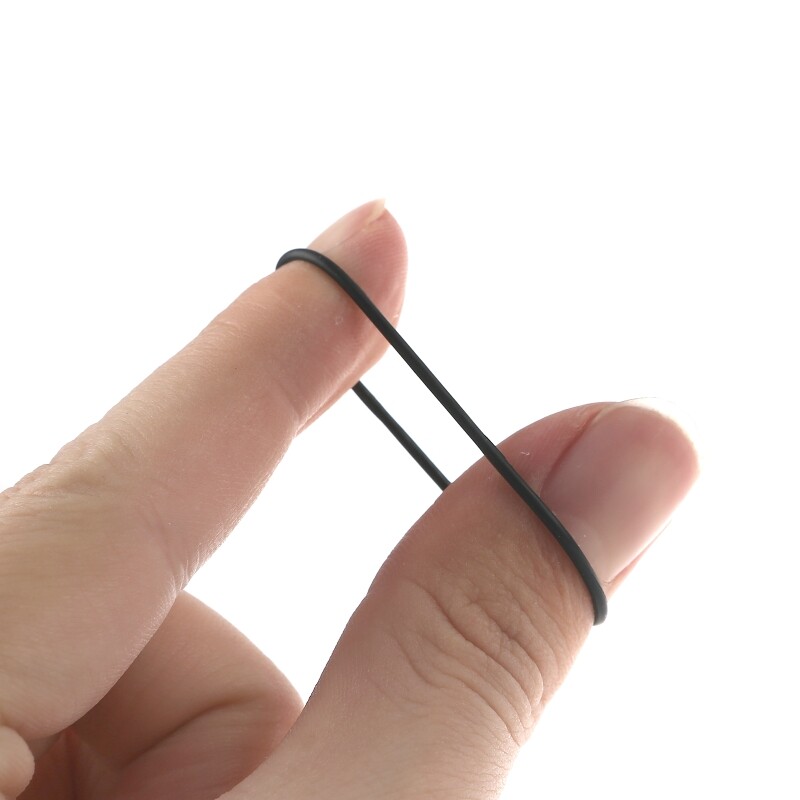 20 vnt 1,5 mm kasetiniai guminiai DVD kasetiniai įrašymo įrenginiai patefono juostos dirželis patvarūs guminiai diržai