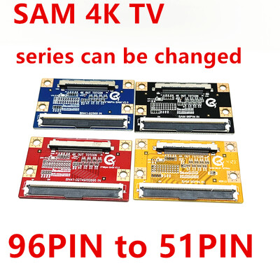 „Samsung“ 4K televizoriui nuo 96 kontaktų iki 51 kontaktų keitiklio adapteris 96P į 51P QK-96P TO 51P 4K signalo adapterio plokštė Techninė pagalba neteikiama