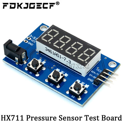 Натоварваща клетка 1KG 5KG 10KG 20KG HX711 AD модул Сензор за тегло Електронна везна Сензор за налягане от алуминиева сплав за претегляне за Arduino