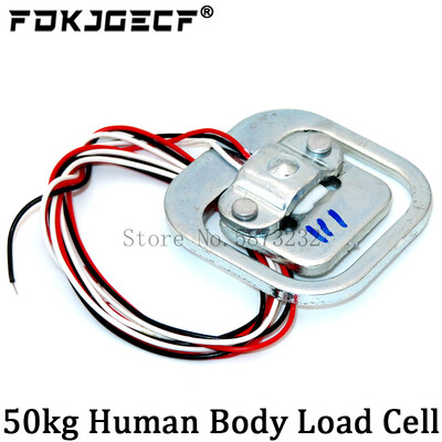 Натоварваща клетка 1KG 5KG 10KG 20KG HX711 AD модул Сензор за тегло Електронна везна Сензор за налягане от алуминиева сплав за претегляне за Arduino