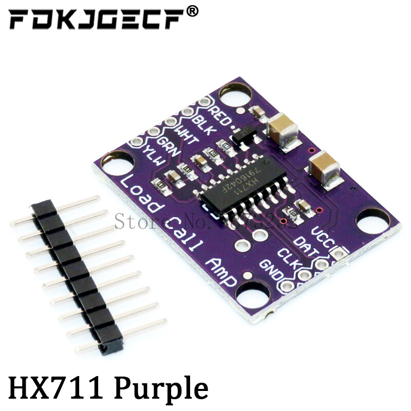 Натоварваща клетка 1KG 5KG 10KG 20KG HX711 AD модул Сензор за тегло Електронна везна Сензор за налягане от алуминиева сплав за претегляне за Arduino