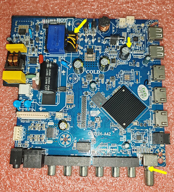 CV351H-A42 Δίκτυο WiFi Μητρική κάρτα τηλεόρασης DDR 1G+EMMC μνήμη 8g Υπάρχουν 5 διαφορετικές προδιαγραφές μητρικών πλακών