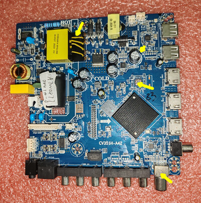 CV351H-A42 WiFi мрежа TV дънна платка DDR 1G+EMMC 8g памет Има 5 различни спецификации на дънни платки