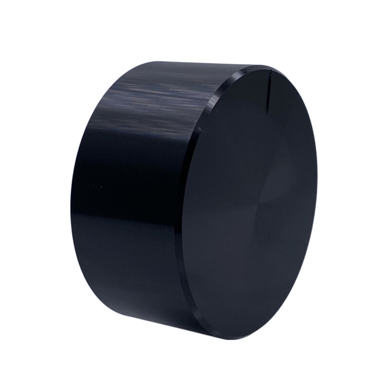 1 vnt. 48 * 22 * 6 mm velenas Aukščiausios klasės aliuminio lydinio rotacinio elektroninio valdymo potenciometro rankenėlė garsumo valdymo rankenėlė 48x22 mm