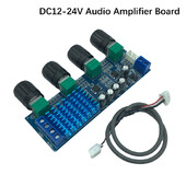 XH-M577 Ploča digitalnog pojačala snage TPA3116D2 Ploča audio pojačala 12-24V Op Amp Tonska ploča velike snage 80Wx2 Dva vokalna trakta