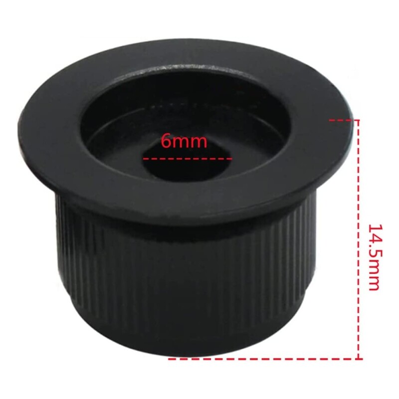 2 tk 24 x 14,5 mm alumiiniumsulamist potentsiomeetri juhtnupp helitugevuse elektrikitarri bassi kruvi tüüp 6 mm läbimõõduga võlli jaoks