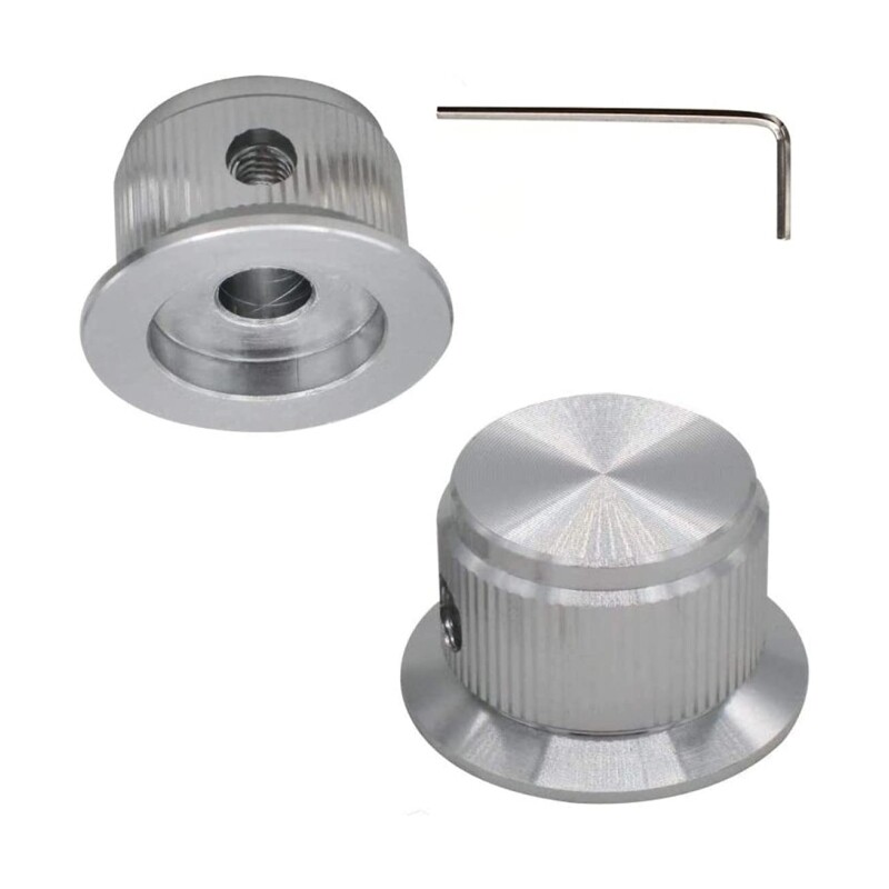 2 tk 24 x 14,5 mm alumiiniumsulamist potentsiomeetri juhtnupp helitugevuse elektrikitarri bassi kruvi tüüp 6 mm läbimõõduga võlli jaoks