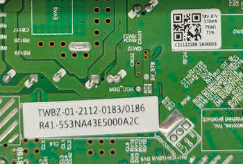 TP.MS3553.PB802 Τρεις σε μία μητρική πλακέτα τηλεόρασης, δοκιμασμένη καλά, φυσική φωτογραφία για 58-87v 570ma 75w 1920x1080 ή 35--57v 65w 600ma