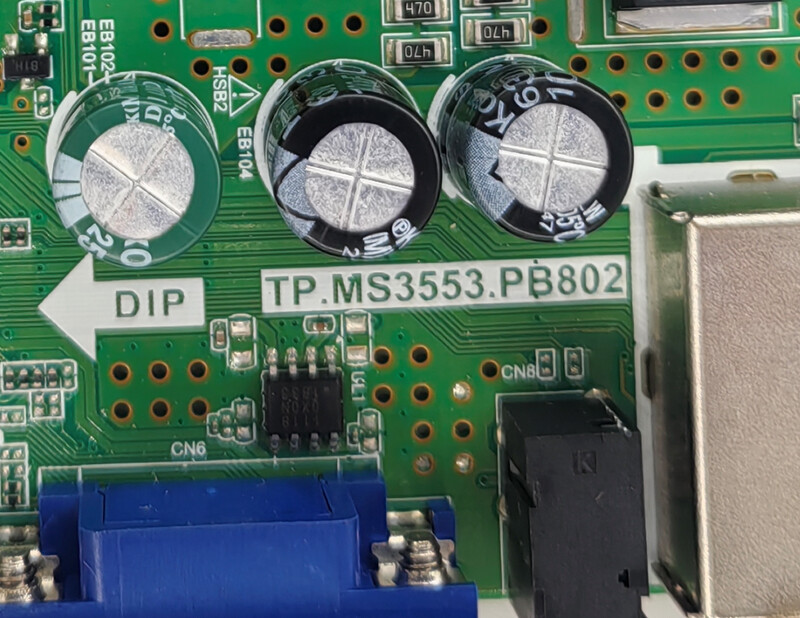 TP.MS3553.PB802 Tri u jednom TV matična ploča, dobro testirana, fizička fotografija za 58-87v 570ma 75w 1920x1080 ili 35--57v 65w 600ma