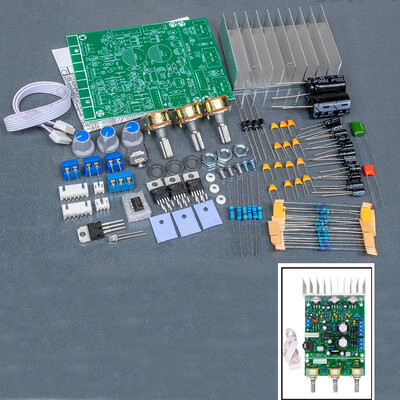 DIY elektronički kit Audiofilski subwoofer 2.1 ploča pojačala snage 3 kanala TDA2030A 30W 15W+15W DIY kit za lemljenje