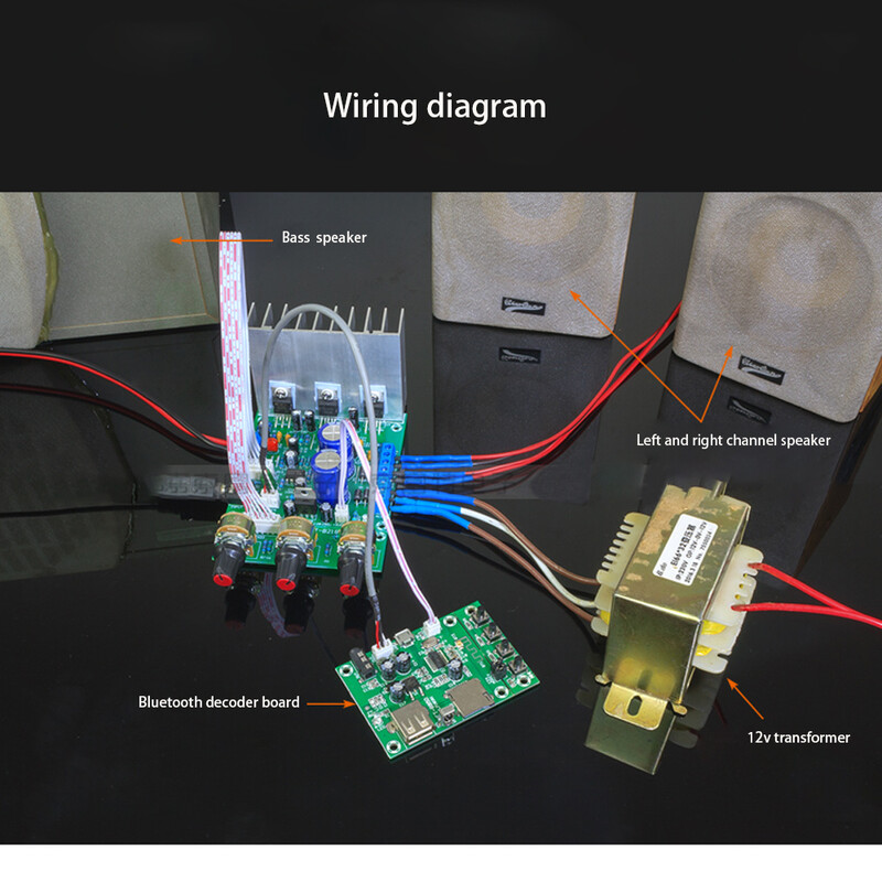 DIY elektronički kit Audiofilski subwoofer 2.1 ploča pojačala snage 3 kanala TDA2030A 30W 15W+15W DIY kit za lemljenje