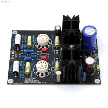 HIFI 12AX7 Tube MM RIAA Πικάπ Phono Προενισχυτής PCB / Κιτ ενισχυτή / Βάση πλακέτας ενισχυτή σε SHUER M-65