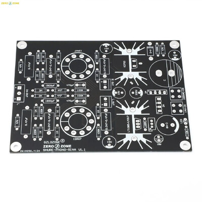 HIFI 12AX7 Tube MM RIAA Грамофон Phono Preamplifier PCB / Комплект усилвател / Amp Board Base On SHUER M-65